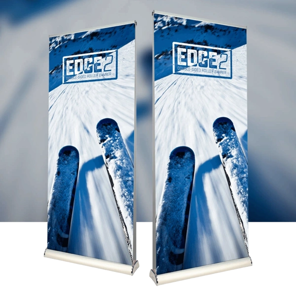 Edge 2 Premium Double Sided Roller Banner